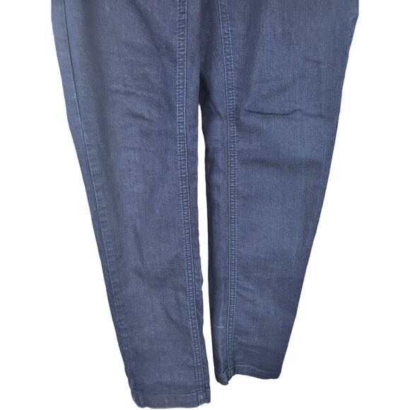 Asos Maternity Jeans 10 Womens Elastic Waist Dark Wash Skinny Leg Bottoms - Picture 3 of 5